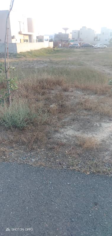 7 Marla Plot Beside & Back Side Having Brand New House Carpet Road Eden Letter All Dues Clear