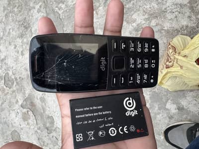 Jazz Digit 4G Dual SIM Touch Working WiFi/BT PTA Approved 2000mAh