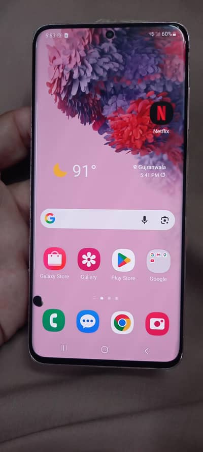 Samsung Mobile S20 5G 8GB/128GB (Snapdragon 865 5g, 90 FPS gaming )