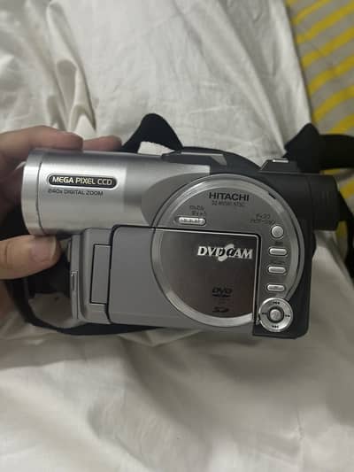 Hitachi video recording camera and original nikon bag