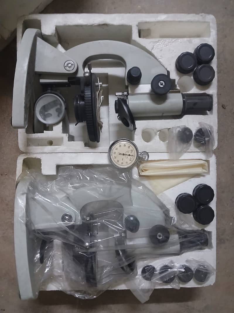 Microscope and Stopwatch 1