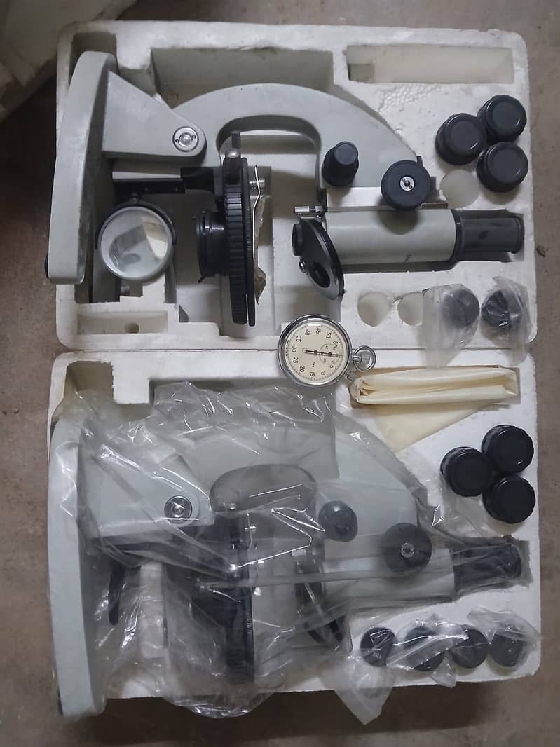 Microscope and Stopwatch 3