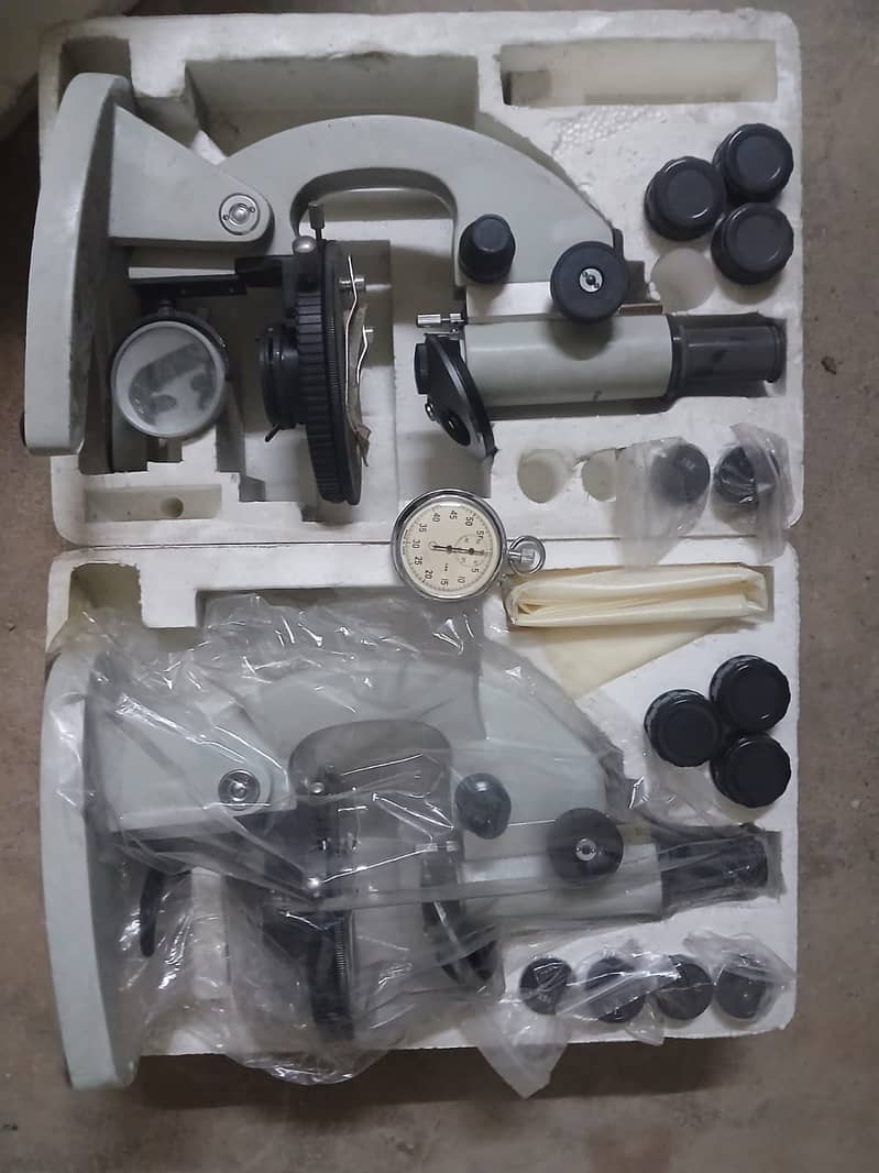 Microscope and Stopwatch 4