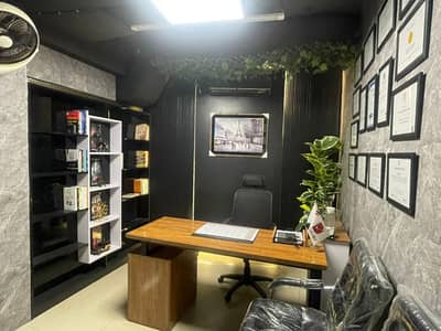 *600 Sq Ft Fully Furnished Office For Rent - Model Town Link Road - First Floor - 15 to 17 Seating - Executive Room & Waiting Area - Rs. 1 Lac 10 Thousand
