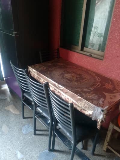 4 chair 1 tebal