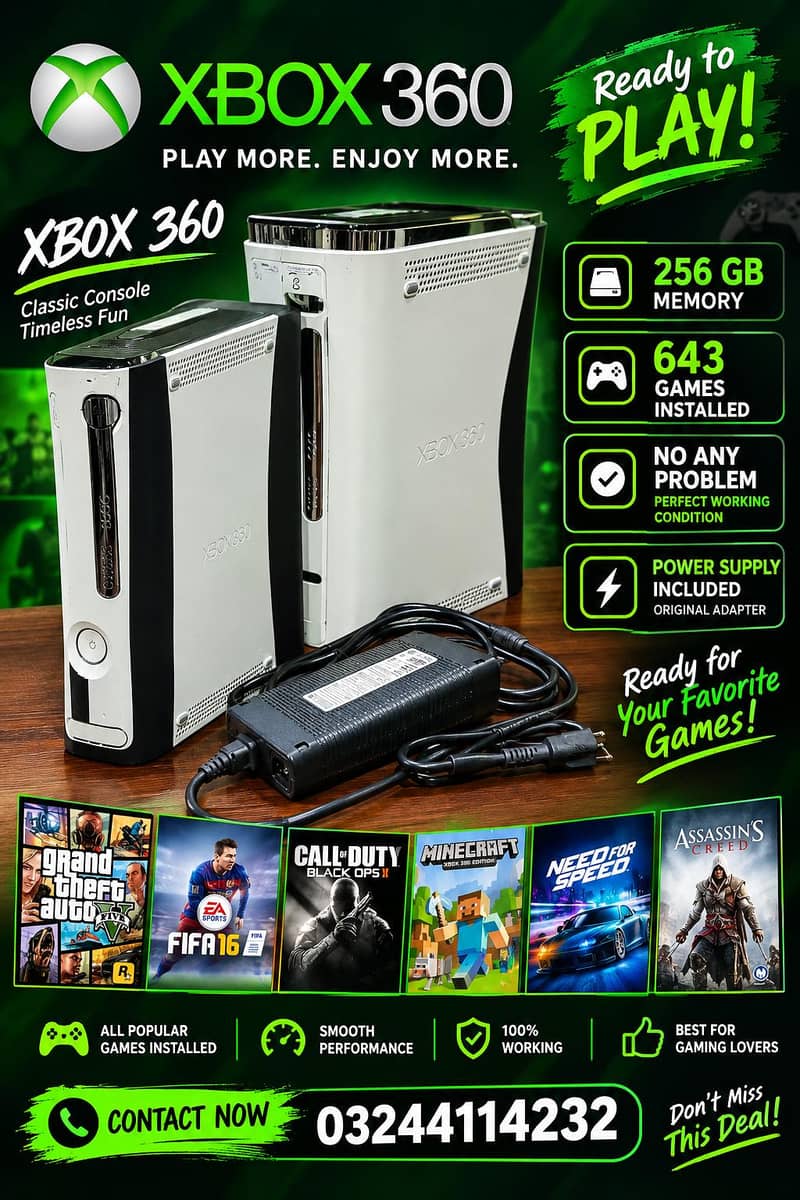 X box 360 0