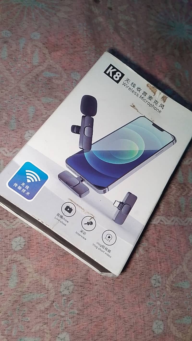 K8 Wireless Microphone | Vlogging & Recording 3