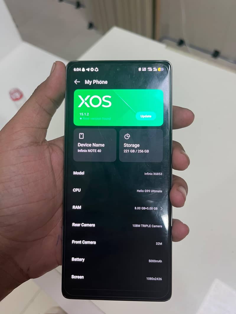 Infinix Note 40 6