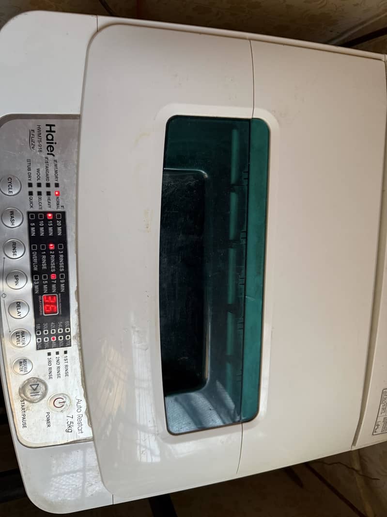 Haier Automatic Washing Machine 0