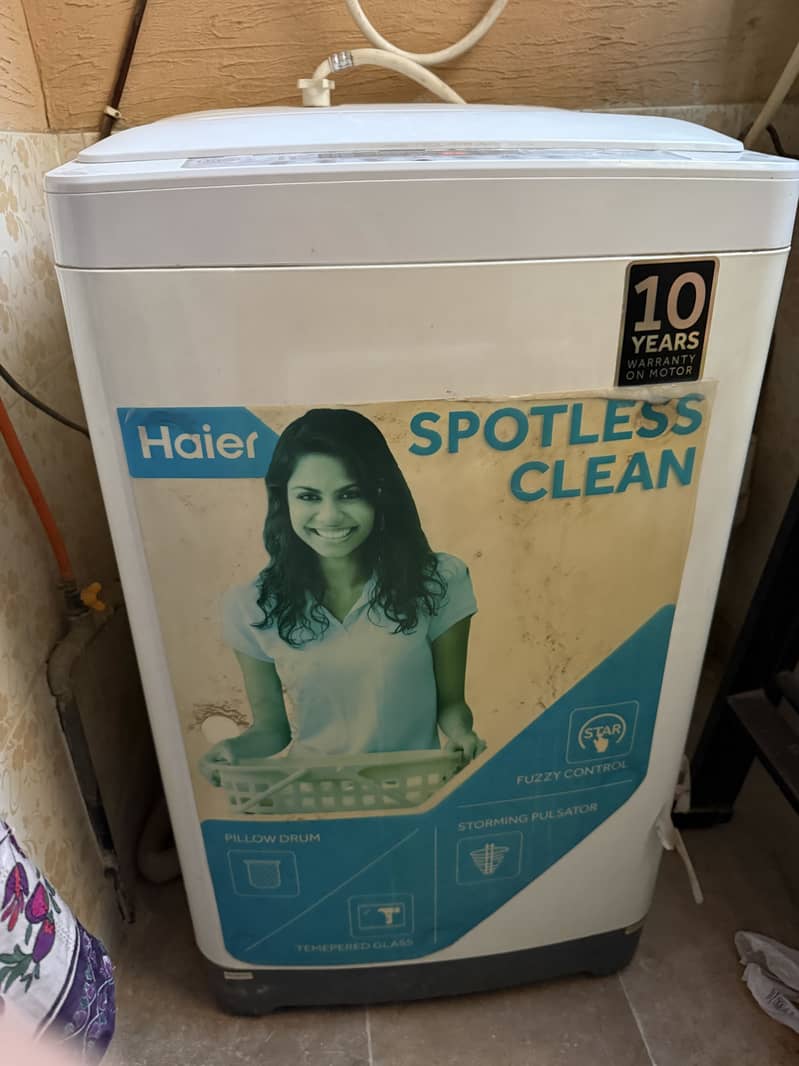 Haier Automatic Washing Machine 1