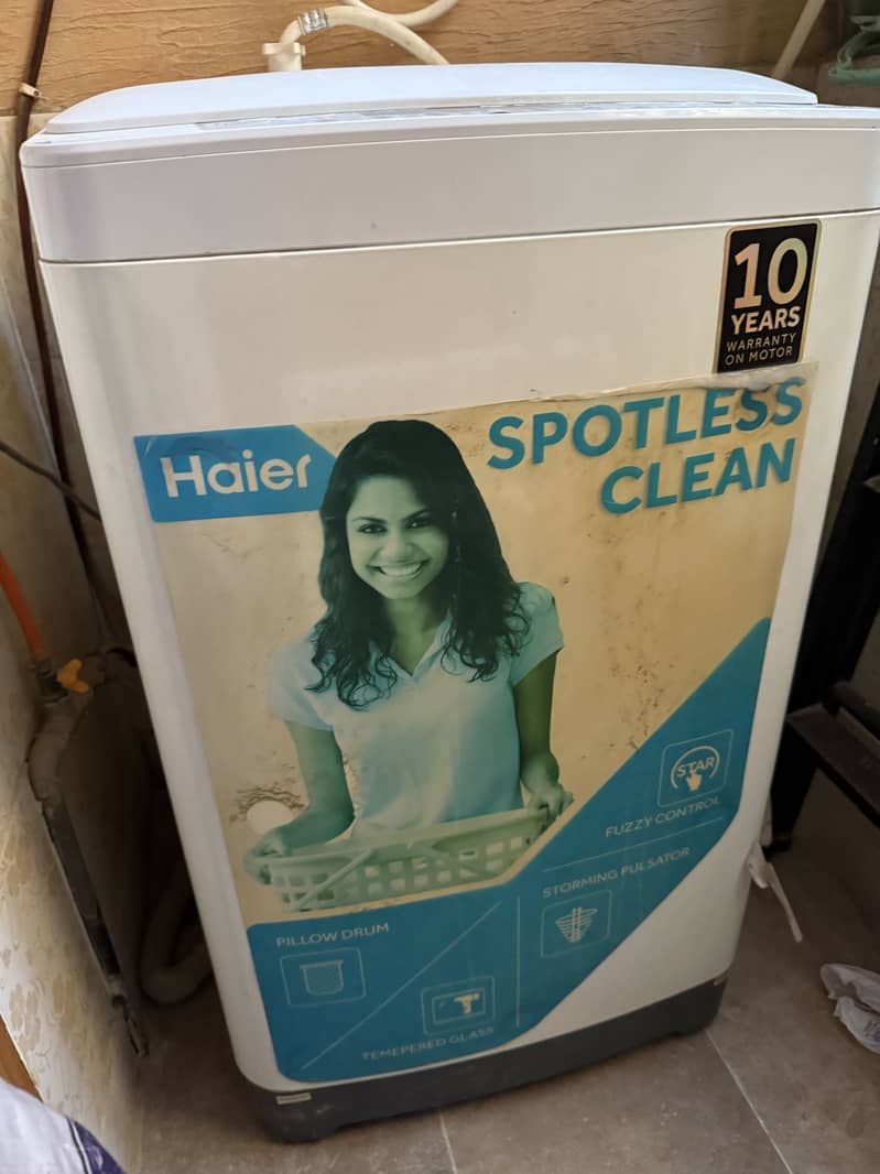 Haier Automatic Washing Machine 2