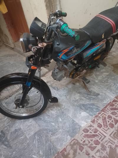 bike for sale unique extreme cd70  new rims and mudguard installed