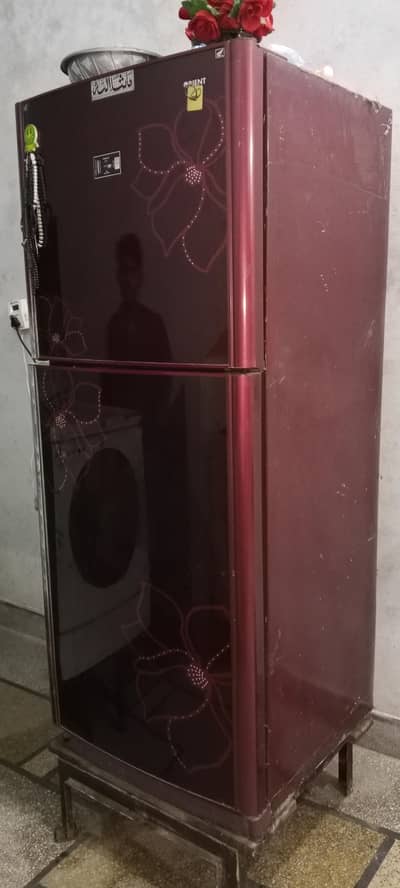 Large size Home used one hand use Glass door fridge