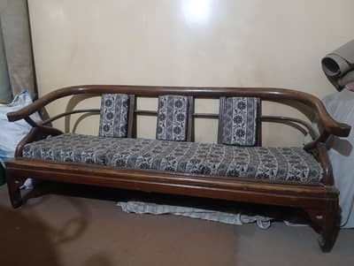 5-Seater Vintage Chinese-Style Sofa Set for Sale
