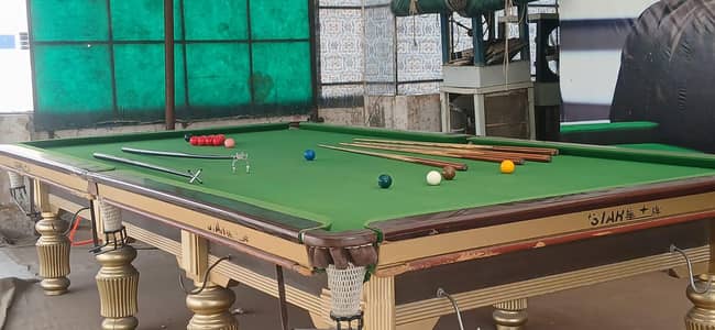 Snooker Table with all equipments