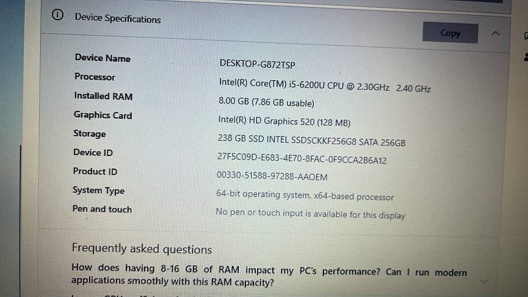 Dell laptop 3