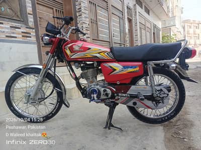 Honda 125 — 2025 Model Demand: Rs. 210,000  Final Price: Rs. 205,000