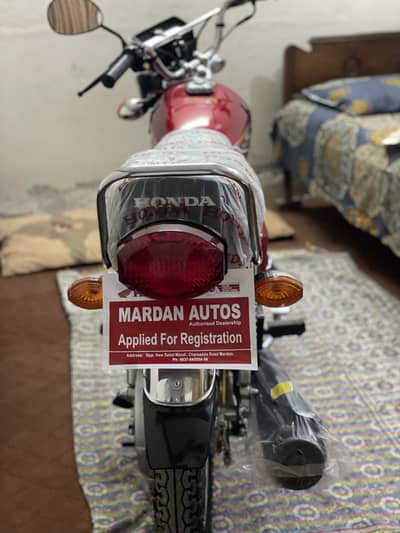 Honda 125 2027 shape 0 meter local Mardan agency