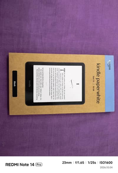 Amazon Kindle Whitepaper gen 12  16 GB