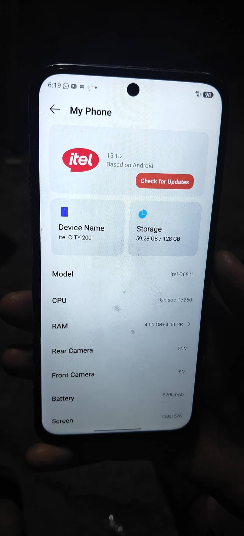 Itel Other Model 0
