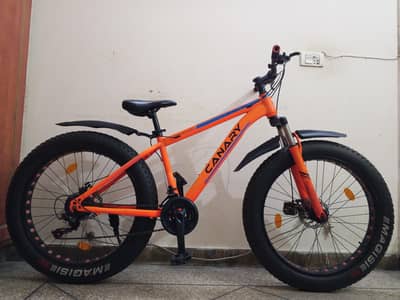 26 INCH IMPORTED (CANARY) GEAR CYCLE 6 MONTHS USED 03417831299