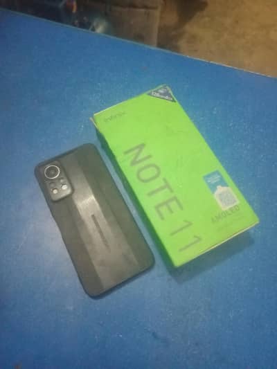 infnix note 11 with box