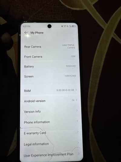 Infinix Note 30 complet saman