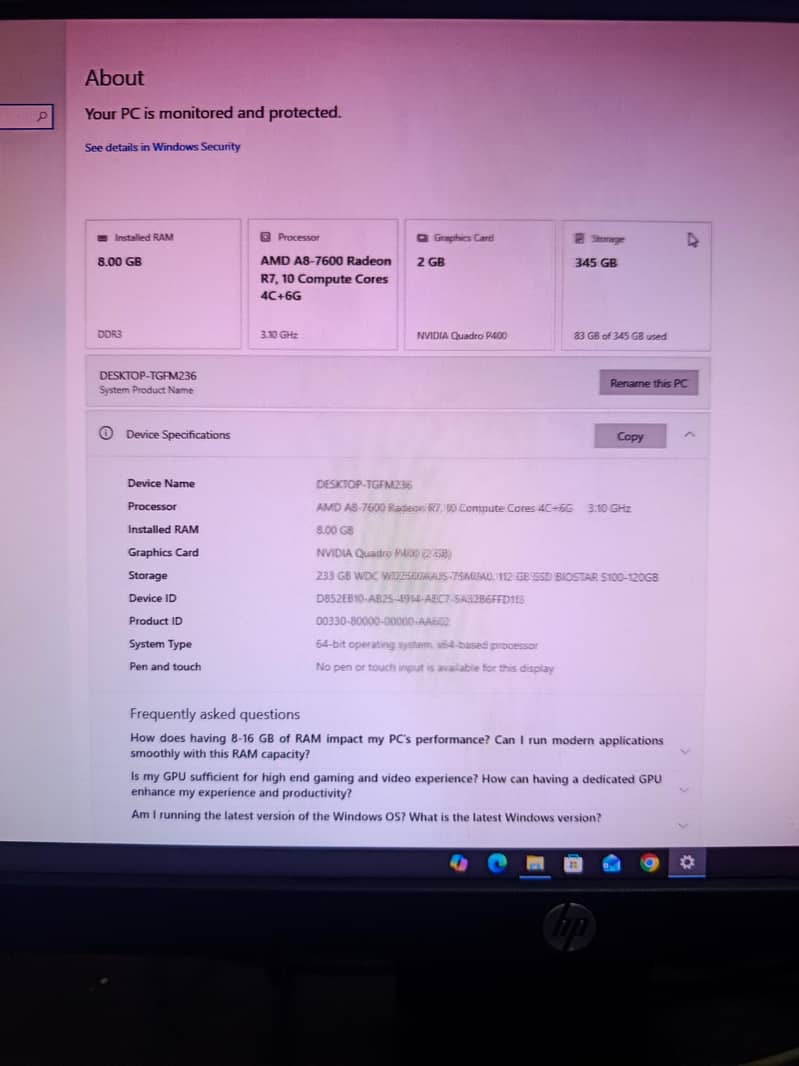 Gaming and editing pc 11