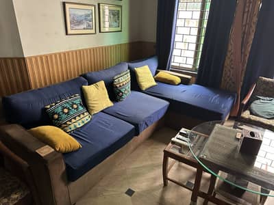 Interwood L shape sofa