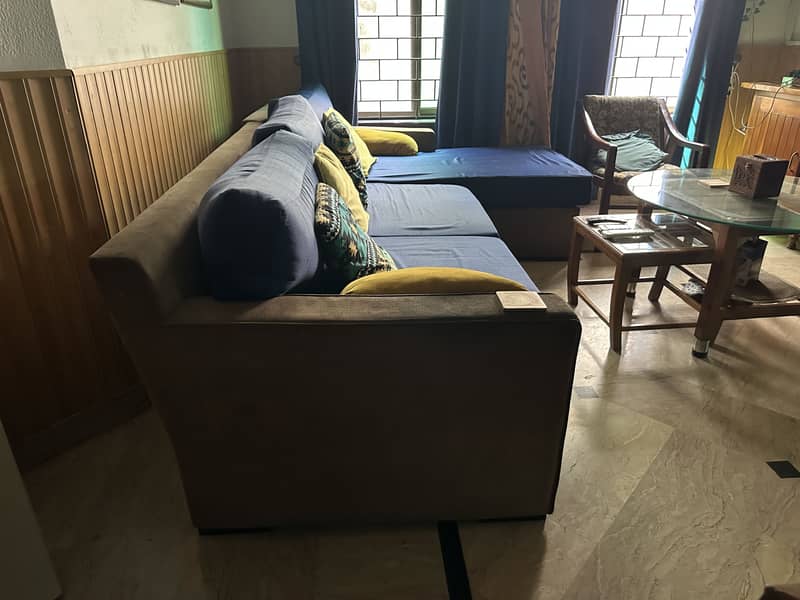 Interwood L shape sofa 1