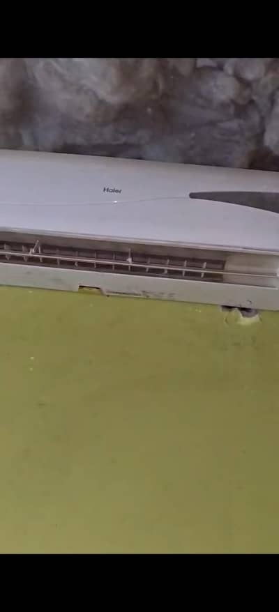 haier ac 1.5 ton working condition for sale.