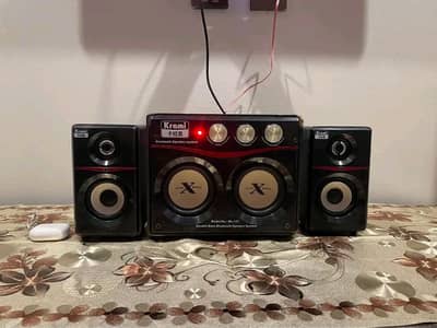 krami speakers with dual woffer all ok high bass best quality