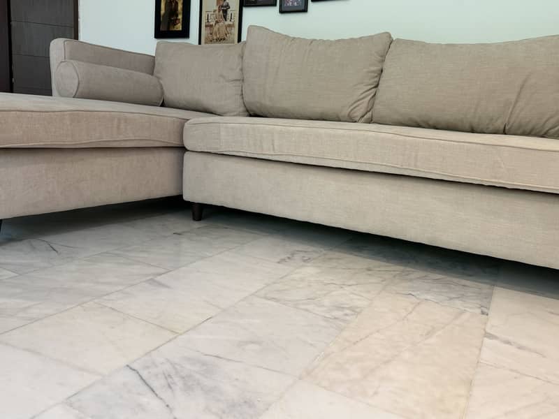L shape sofa 1