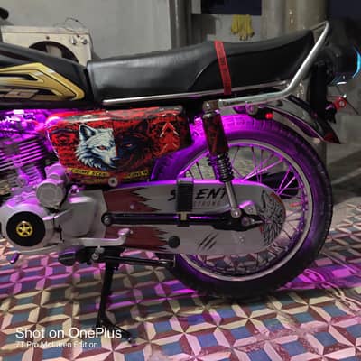 Honda Cg125 special edition in double Saman 10 by 10 condition