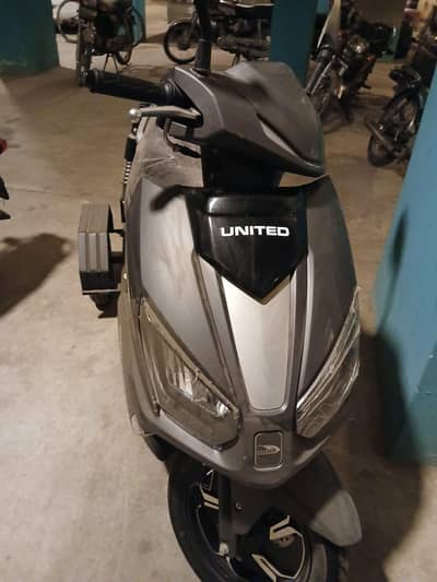 united scooty 100cc only 195 driven