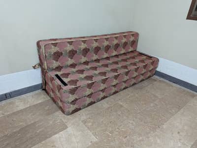 Sofa Plus Bed 2 In 2 Good Condition