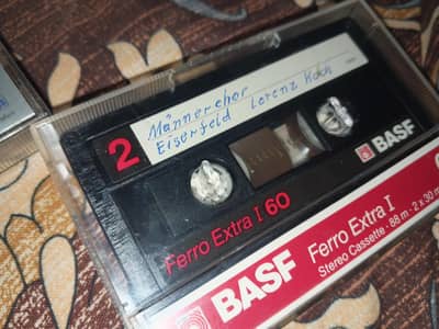 Rare Vintage BASF chrome Extra 2 Type 2 audio Cassettes