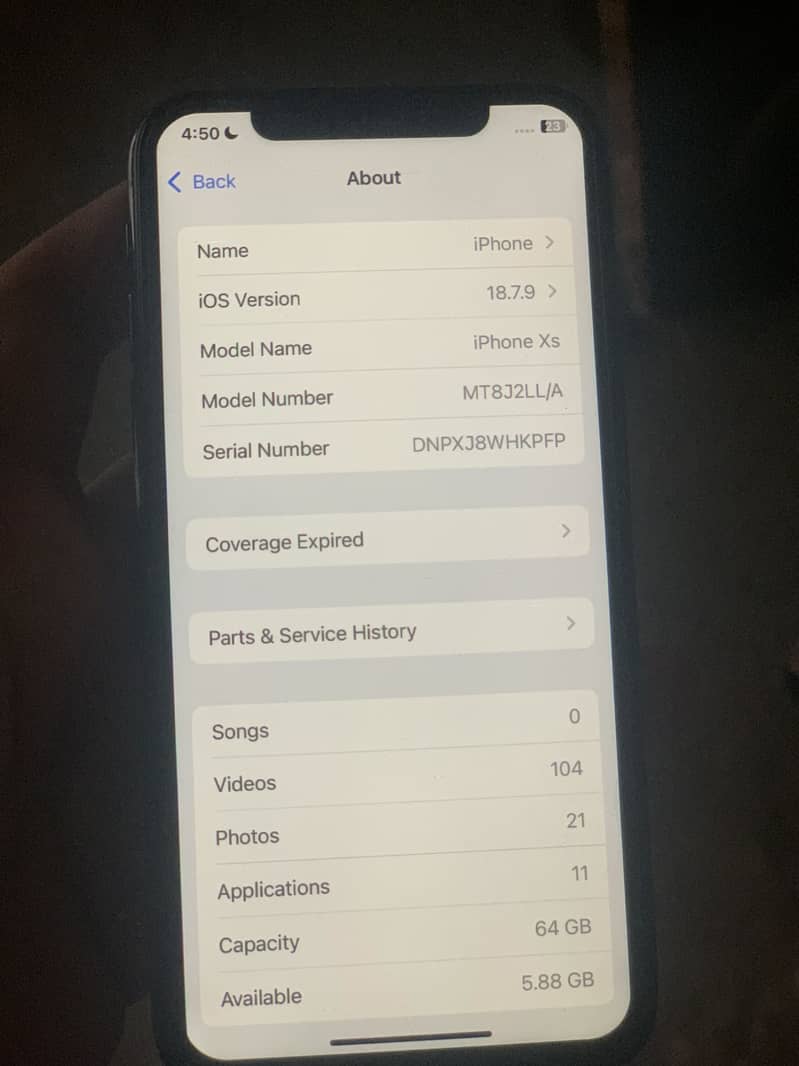 Apple iPhone XS 6
