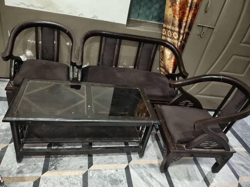5 seater Sofa With Table 1