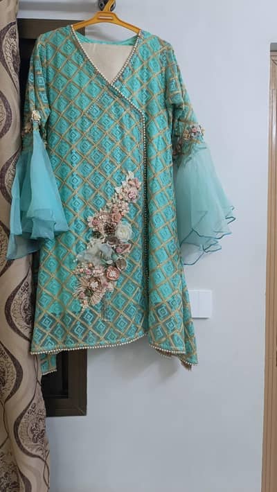Pre-Loved Eastern Ready-to-Wear Dress with Trouser & Dupatta