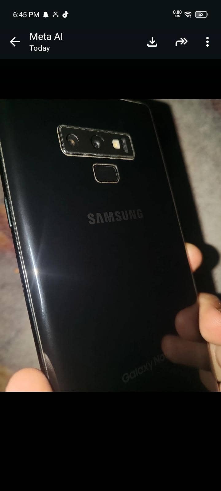 Samsung Mobile Note 9 1