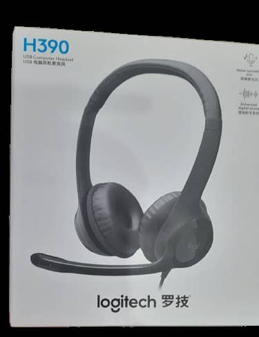 Logitech H390 USB Headset – Brand New Sealed, Imported