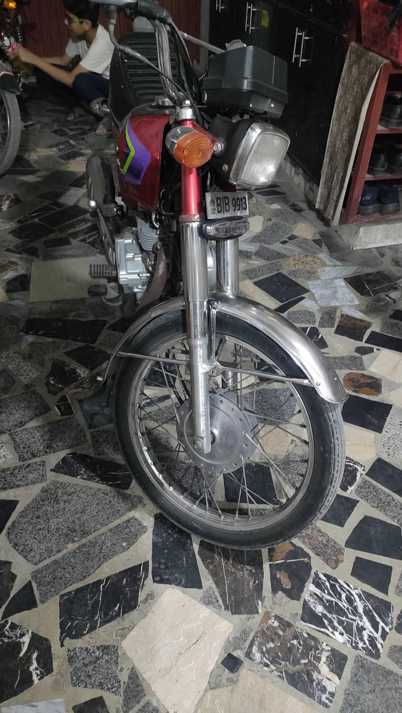 cg125 2017 model 10/10 0