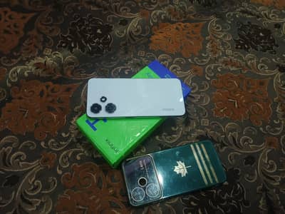 Infinix Hot 30 Play 4+4 64 with box official PTA proof