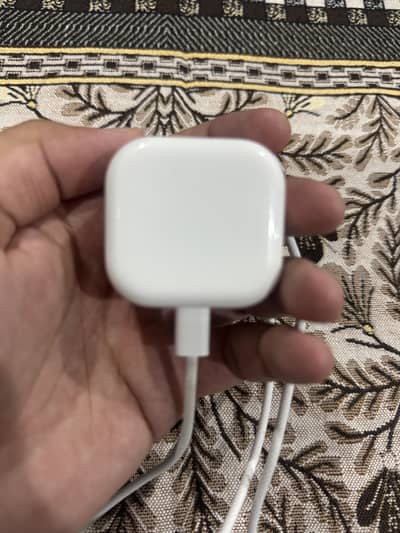 iPhone original charger with type c original cable