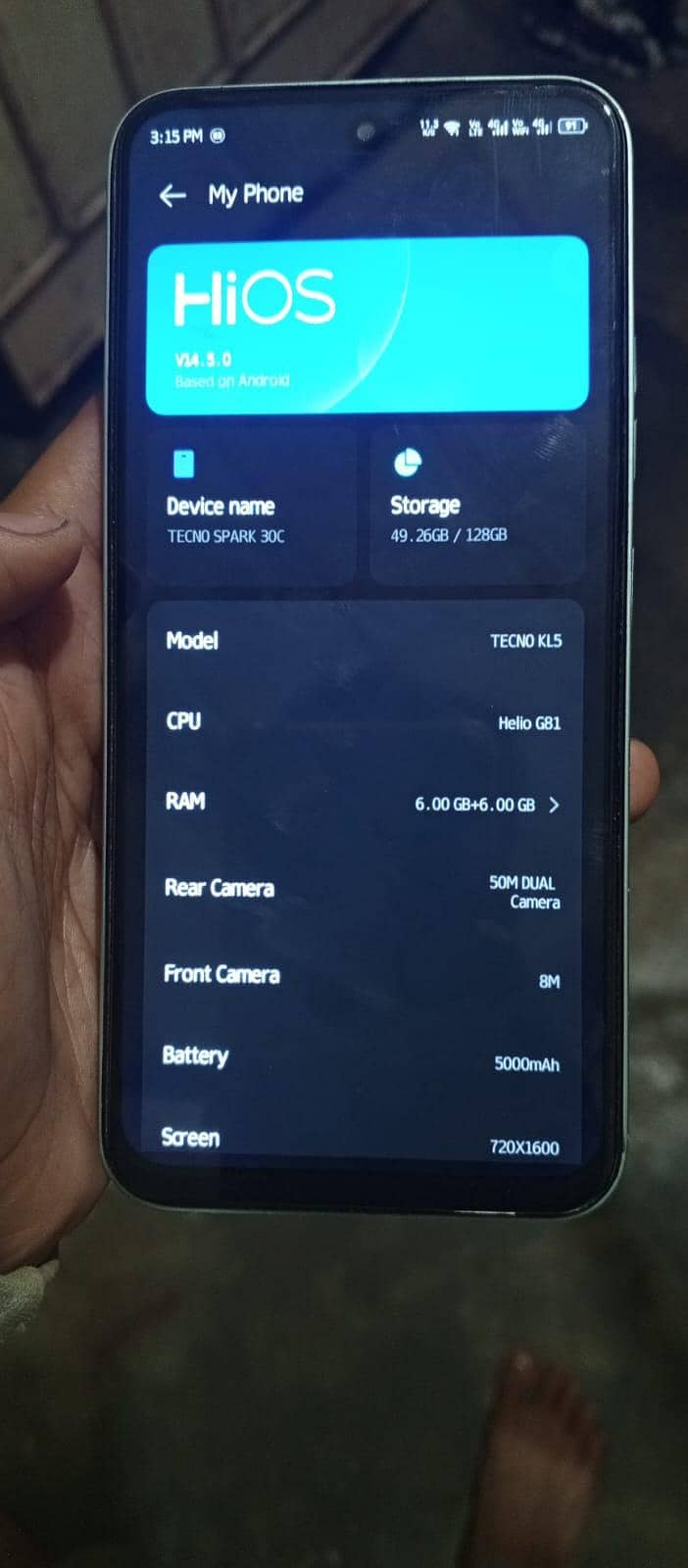 Tecno Other Model 8
