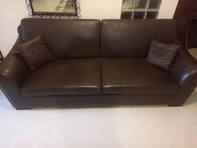 leather sofa set 5 seater