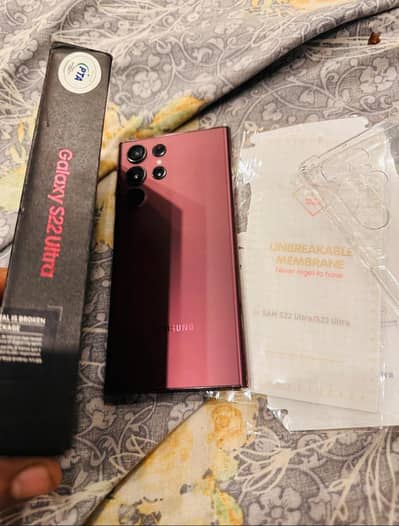 Samsung  S22 Ultra official pta approve  new condition 10 by 10