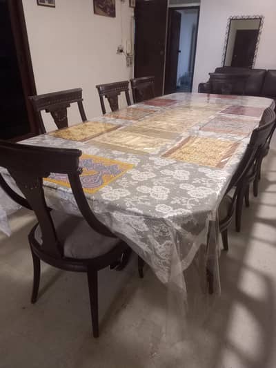8 seater dinning table