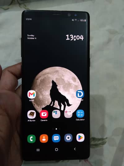 Samsung Mobile Note 8 6gb 64gb official approved